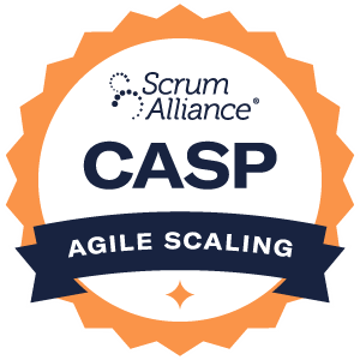 Scrum Alliance CASP Agile Scaling logo