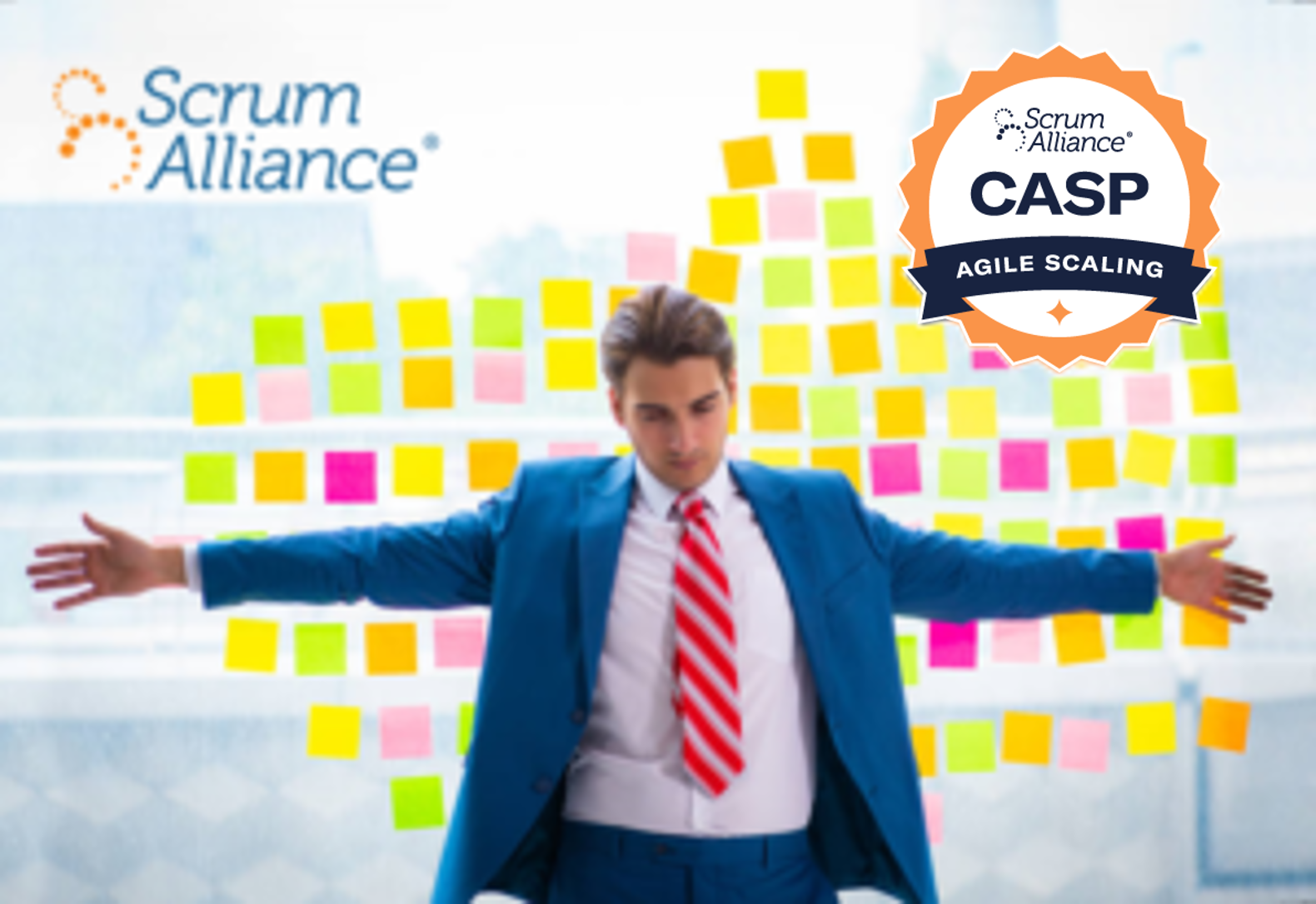 Scrum Alliance CASP Agile Scaling logo