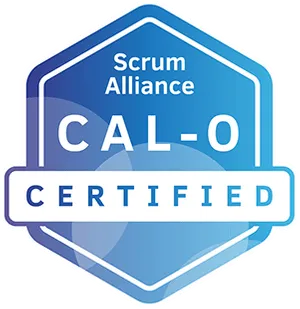 Scrum Alliance CAL-O Certified logo