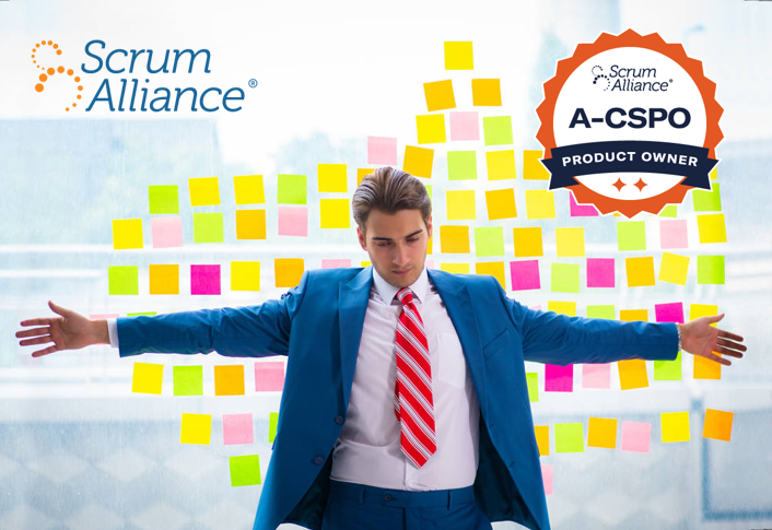 Scrum Alliance A-CSPO Product Owner Graphic